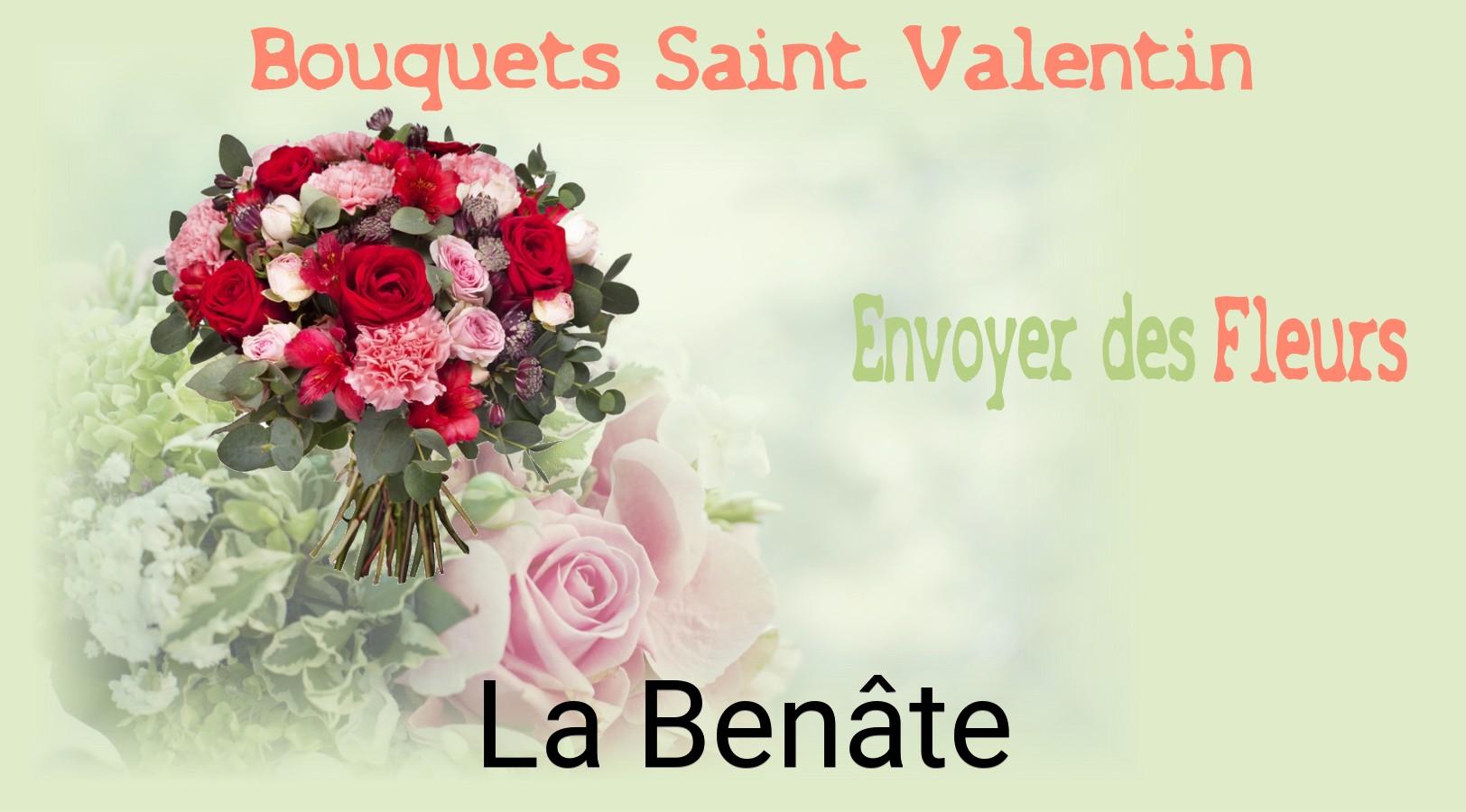 Roses de Saint-Valentin livrées à La Benâte